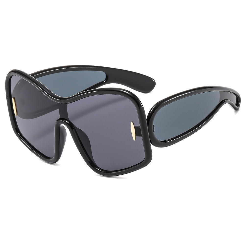 Geometric Frameless Sunglasses – Model QZ-5211983