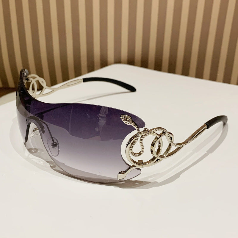 Rimless Gradient Party Sunglasses – Model XN/81046