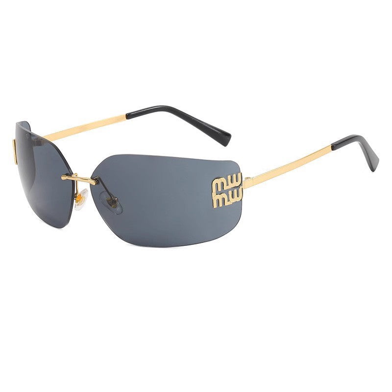 Sweet Pastel Frameless Sunglasses – Model 81068