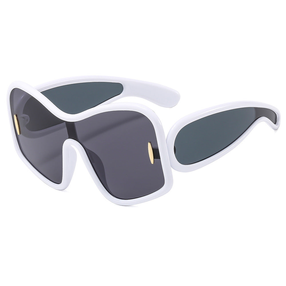 Geometric Frameless Sunglasses – Model QZ-5211983