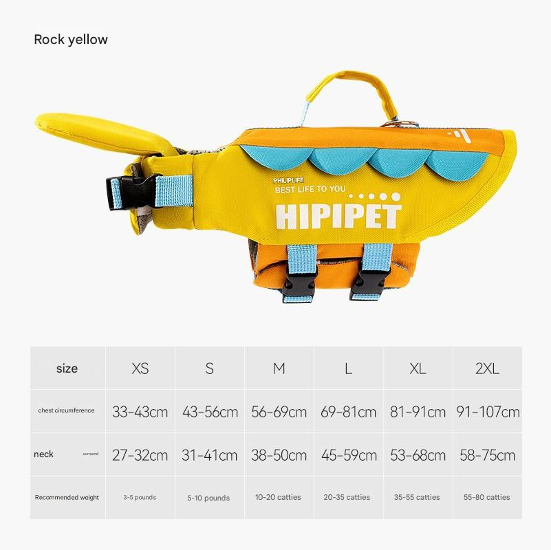 Dog Life Jacket – Shark Fin Style Safety Vest