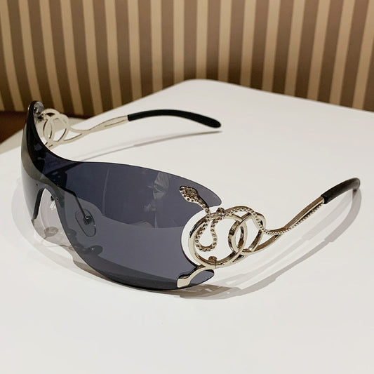 Rimless Gradient Party Sunglasses – Model XN/81046